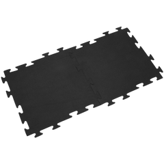 Rubber-Cal Armor-Lock (Fitness) Interlocking Rubber Tiles